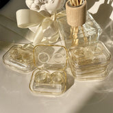 INS Retro Distressed BeigeColored Contact Lens Case - BEAUEYE (UK)